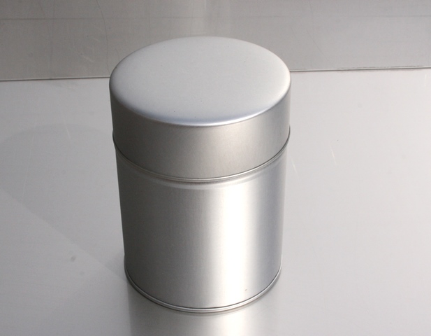 Runddose Ø83x112mm mit Aromaverschluß ideal für Tee (Innen- und Aussendeckel) - Art.9024